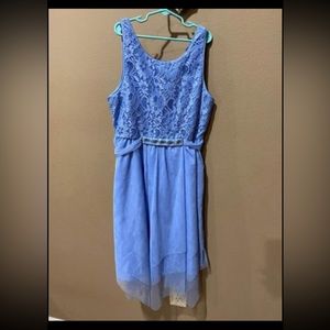 Blue formal dress